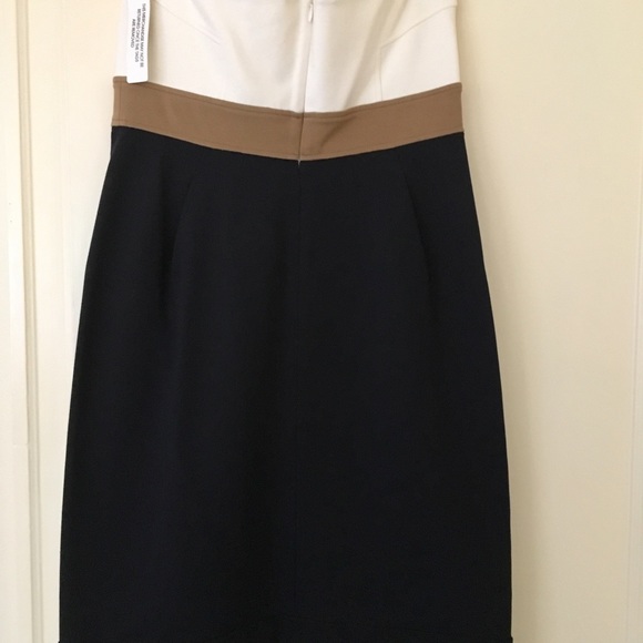 DVF NWT color block strapless dress - Picture 4 of 8